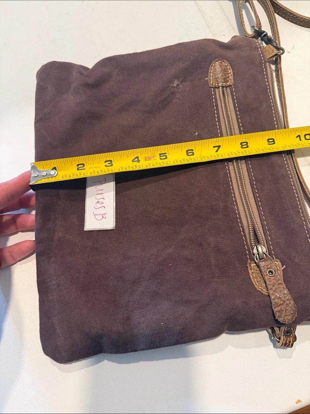 Myra Bag Brown and Black Floral Jacquard Crossbody